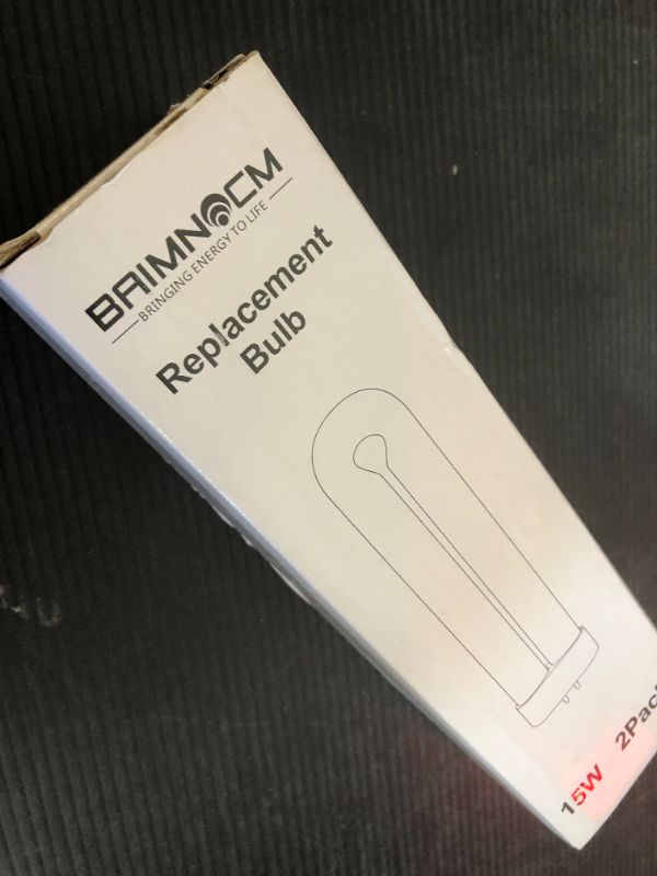Photo 1 of 7.5 Inch Bug Zapper Replacement Bulb15 Watt for BK-15D BF-35, Work with Black Flag BZ-15 BB-15WHT Stinger UV15, FP15, TZ15 B1515