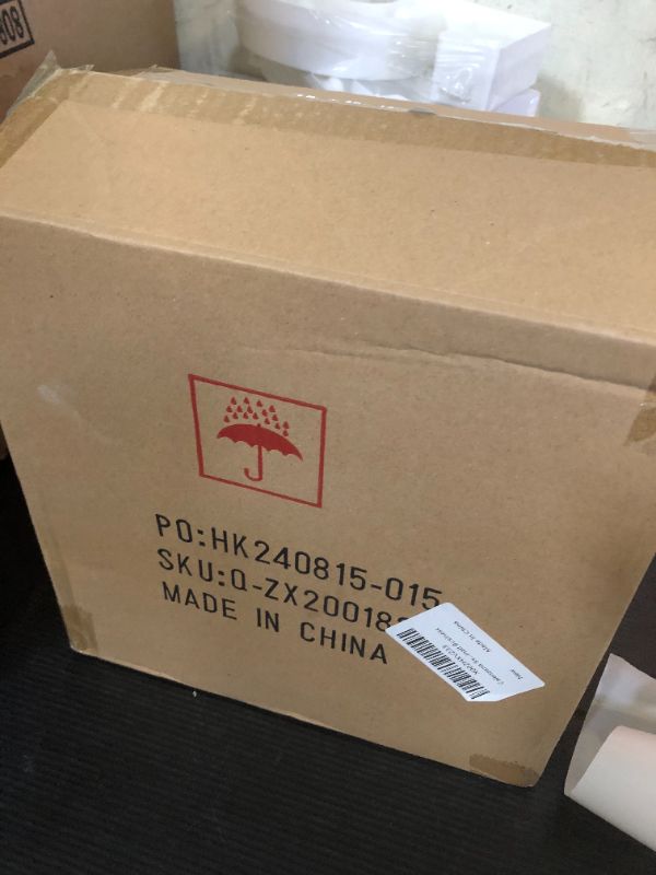 Photo 1 of Calenzana 5x5x5 Inches Shipping Boxes Set of 25, White Corrugated Cardboard Box for Mailing Packing Small Business
