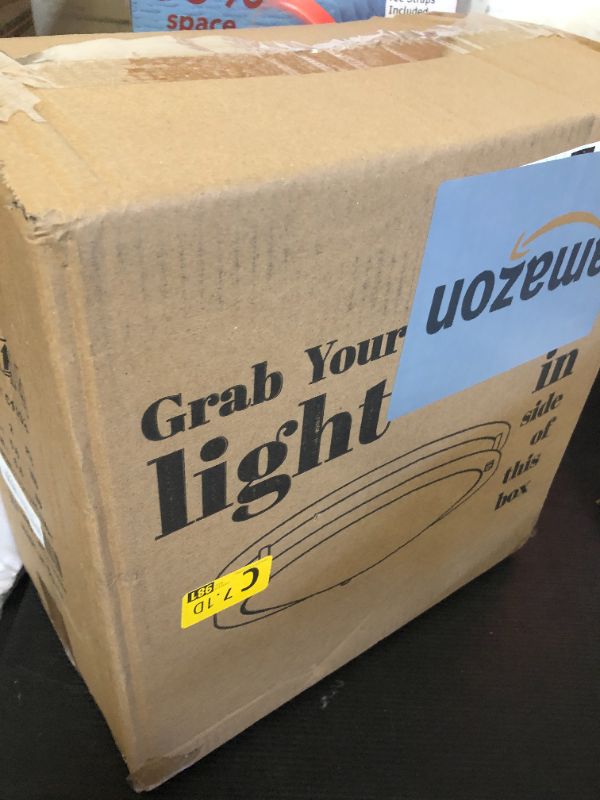 Photo 1 of Wheatronic Gold Ceiling Light Fixture 24W, 12 inch LED Flush Mount Ceiling Light for Bedroom, Kitchen, Bathroom, 5CCT Dimmable Close to Ceiling Light Fixture for Hallway 2 Pack…