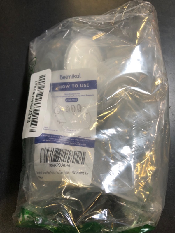 Photo 1 of Belmikal Breastpump Parts Compatible with Spectra S1 S2 Motif Luna Ameda MYA Cimilre Inc 20mm Flange Valve Tube Backflow Protector Not Original Spectra Accessories Replace Pump Replacement Kit