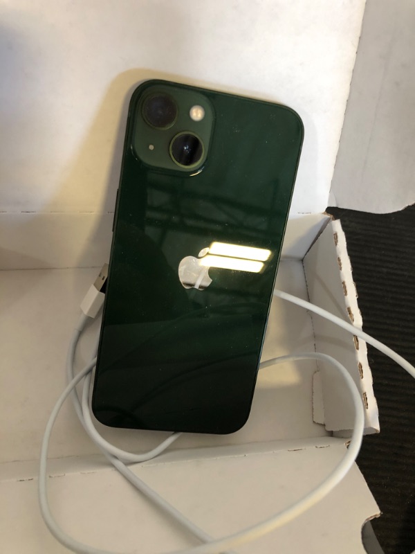 Photo 1 of Apple iPhone 13, 128GB, Green - Unlocked (Renewed)