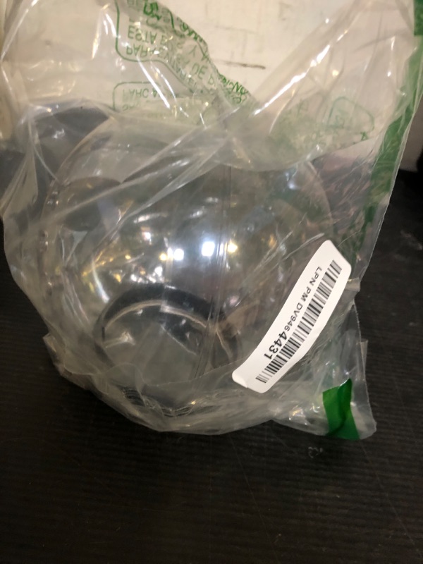Photo 1 of Cat Transparent Muzzle with Breathable Hood, Adjustable Kitten Astronaut Helmet Prevent from pet Biting Chewing Grooming Hoqqf, Ball Mask for Aggressive Cat