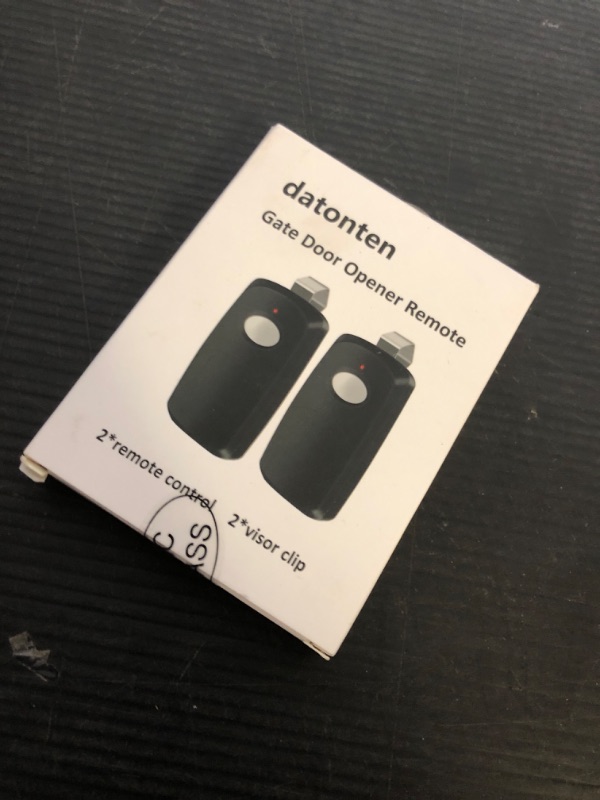 Photo 1 of 2 Replacement for Multicode Linear 3089 Garage Gate Door Opener Remote Transmitter,308911,MCS308911,10 dip Switch 300mhz,Black