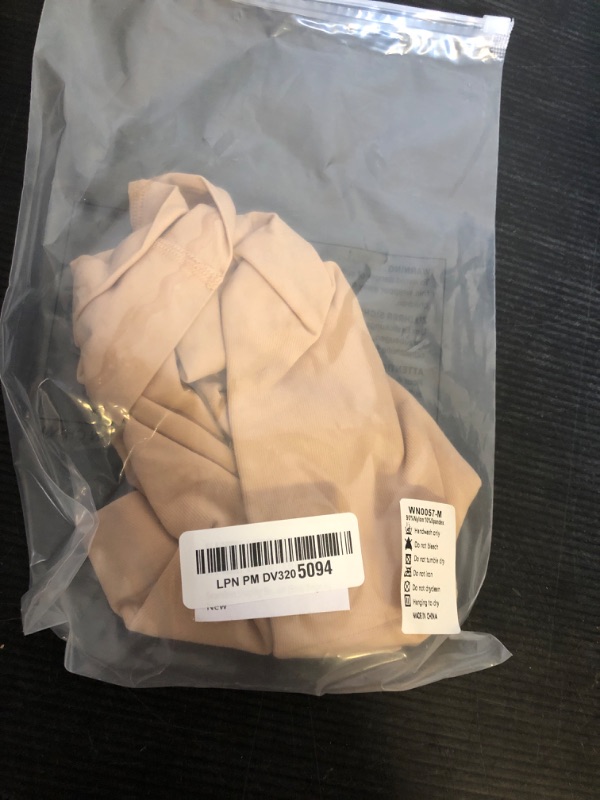 Photo 1 of Seamless Shaping Boyshorts Panties for Women Tummy Control Shapewear Slip Shorts Under Dress Underwear (Basic Beige,M)