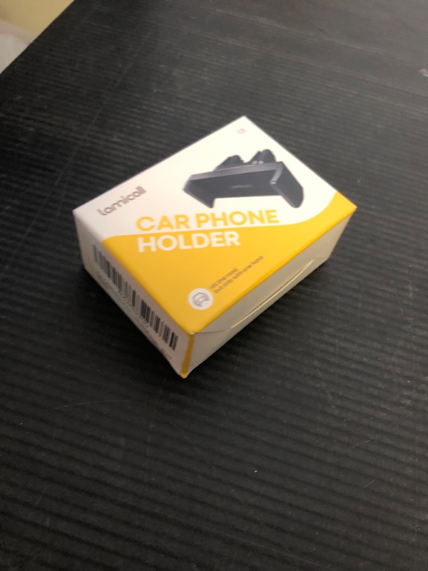 Photo 1 of Lamicall Car Vent Phone Mount - Air Vent Clip Holder, Universal Stand Hands Free Cradle Compatible with Cell Phone 16 15 14 13 12 Mini 11 Pro Xs Max Xr X 8 7 6 6s Plus SE Smartphones Black