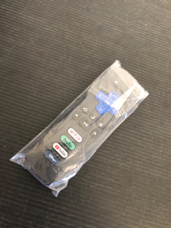 Photo 1 of (Pack of 2) Replacement-Remote-Control for Roku-TV,Compatible for TCL Roku/Hisense Roku/Onn Roku/Philips Roku Smart TVs(Not for Roku Stick and Box)
