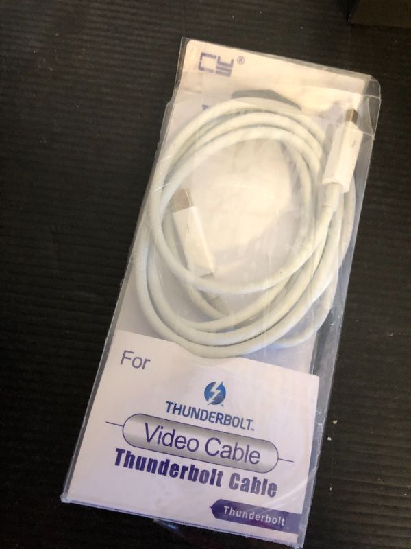 Photo 1 of chenyang Thunder-Bolt 2 Port to Thunder-Bolt 2 Male to Male Video Data Cable for Mac 2013 2014 2015 2.0M
