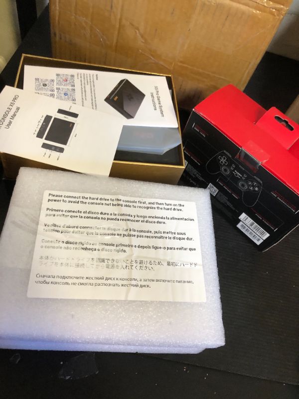 Photo 1 of Kinhank Super Console X5 PRO Retro Game Console with 16000+Games, Android 12.0 OS, RockChip RK3588S, Emulator Console, 8K UHD Output, WI-FI 6, BT 5.0, AV1, Wireless Controller