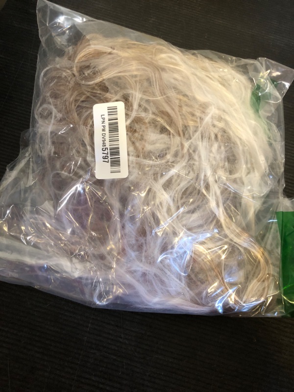 Photo 1 of morvally Men’s 80s Style Wigs | Long Curly Silver Gradient Brown Synthetic Hair | Heavy Metal, Glam Rock-Rocker Wig | Perfect for Halloween, Cosplay, DIY Themed Costume Party