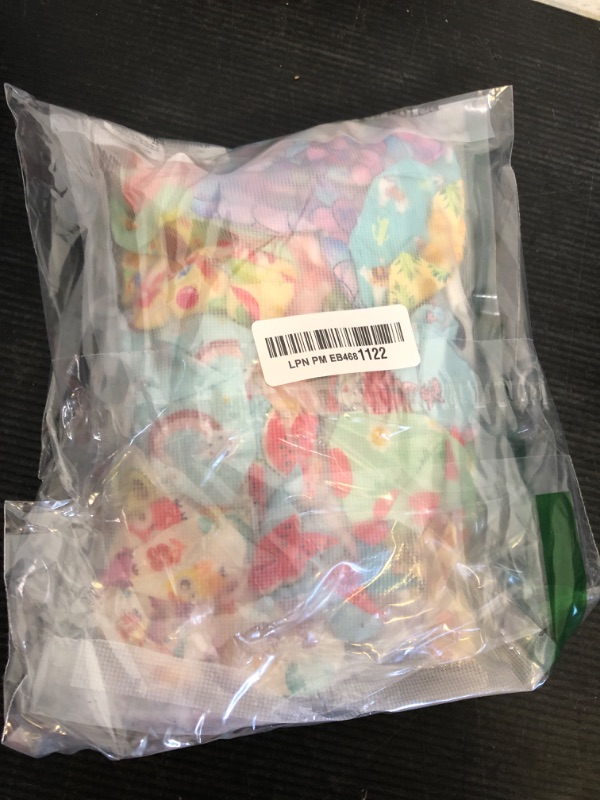 Photo 1 of 24 Pcs Hair Scrunchies Unicorn Rainbow Strawberry Fruits Colorful Animal Ponytail Holder Cute Hair Ties Pink Scrunchies with Patterns Accessories for Girls Women Kids (Cat Ear)