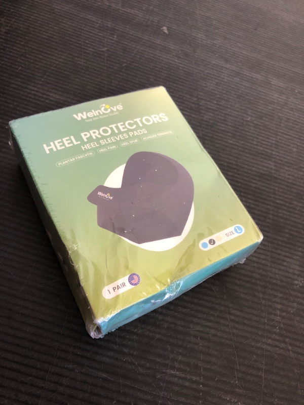 Photo 1 of Plantar Fasciitis Gel Heel Protectors - Welnove Heel Cups for Women Men Heels Spur Pain Relief - Heel Inserts Pads for Achilles Tendonitis Dry Cracked Heel Support Cushion(W 9.5-13 / M 8.5-14)