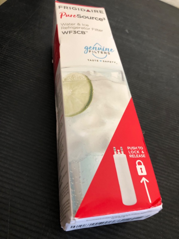 Photo 1 of Frigidaire WF3CB Puresource3 Refrigerator Water Filter, White, 1 Count (Pack of 1)
