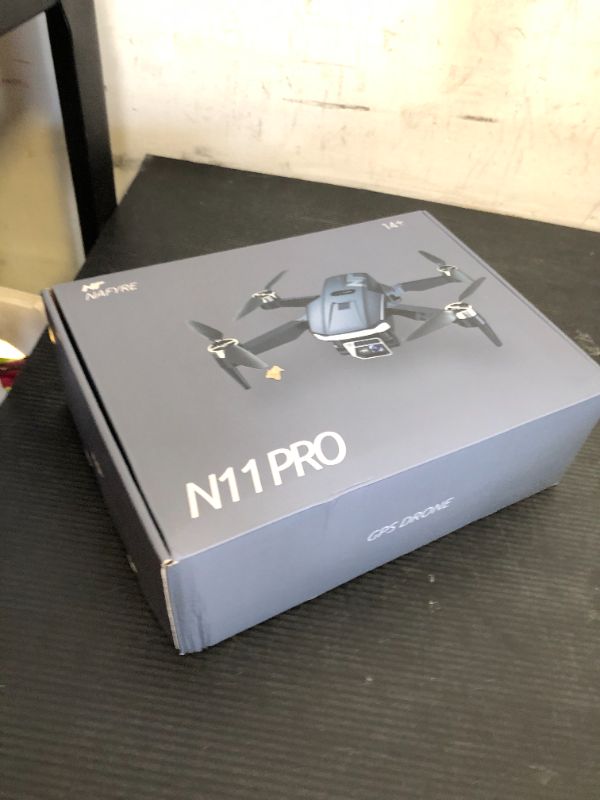Photo 1 of NAFYRE N11 PRO GPS Drone with Camera for Adults 4K UHD, 90 Min Long Flight Time, Long Control Range, Auto Return, Follow Me, Brushless Motor, 5G FPV RC Quadcopter for Beginners