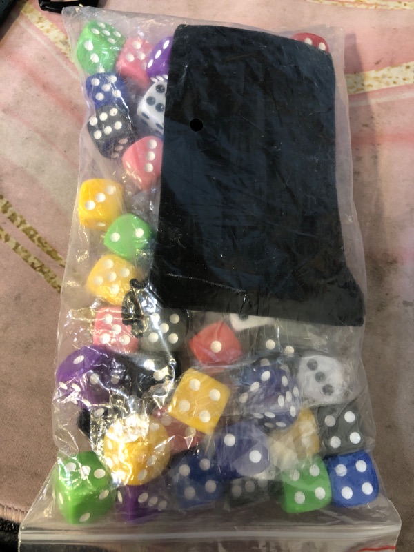 Photo 1 of 48 Pieces MTG Dice Counters Token Dice, Magic The Gathering Glitter Sparkle Dice, Loyalty Dice Starry Marble D6 Dice Cube Compatible with MTG, CCG, Card Gaming Accessory (Type 1)