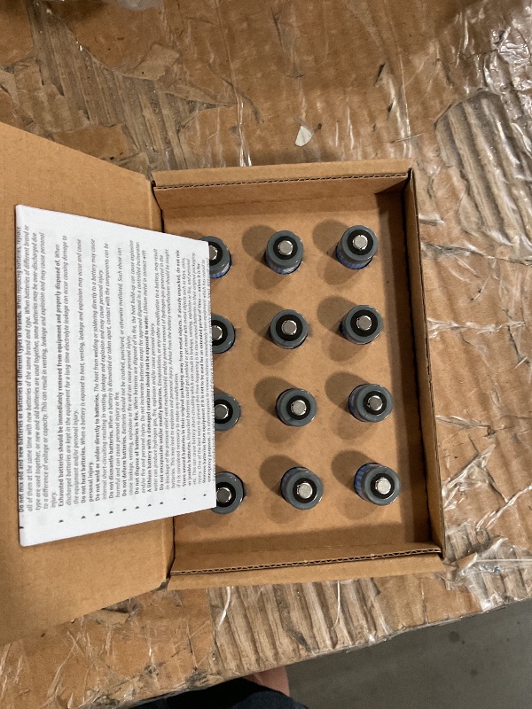 Photo 1 of Amazon Basics Non-Rechargeable CR2 Lithium Batteries, 3 Volt, Long Lasting Power, Low Self-Discharge Rate, 12 Count