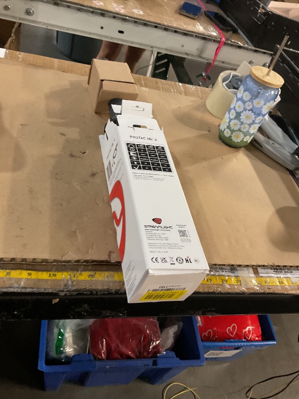 Photo 1 of ***(PARTS ONLY/ NON FUNCTIONAL)***Streamlight 88132 ProTac HL 6 5,300-Lumen 80,000-Candela Rechargeable Flashlight with Y USB-C Cord and Wrist Lanyard, Black