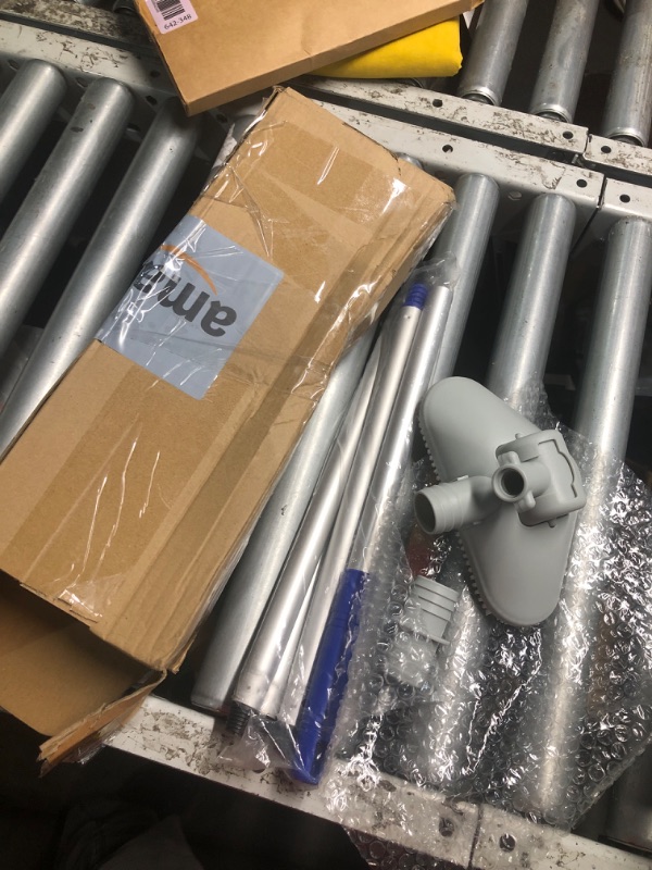Photo 1 of ***MISSING PARTS***
Swimming Pool Vacuum Cleaner,Pool Cleaning Kit with Pool Vacuum Head & Hose,Ideal for Spas,Hot Tubs and Small Pools for Sand and Debris Cleaning