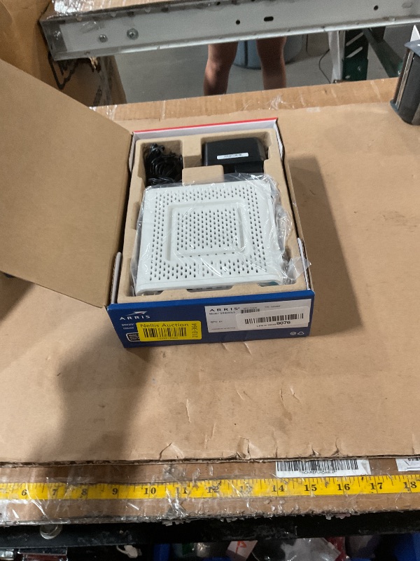 Photo 1 of ARRIS (SB8200) - Cable Modem - Fast DOCSIS 3.1 32x8 Gigabit Cable Modem , Approved for Comcast Xfinity, Cox, Charter Spectrum, & more | 1 Gbps Max Internet Speed, 4 OFDM Channels - (No Built-in Wifi)