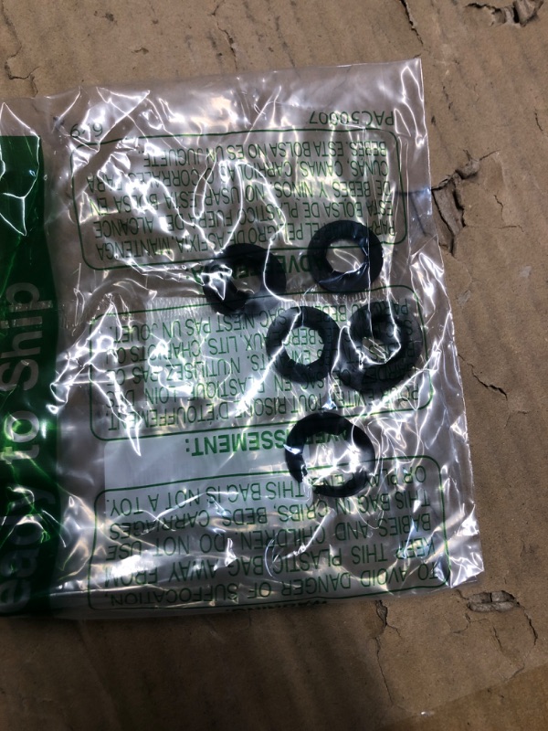 Photo 1 of (8-Pack) 1/2" Axle Push Nuts, Dolly Wheel Lock Washers with Oiled Phosphate Finish - Fit 1/2” Axle Rods on Dollies, Yard Trailers, and Lawn Wagons
