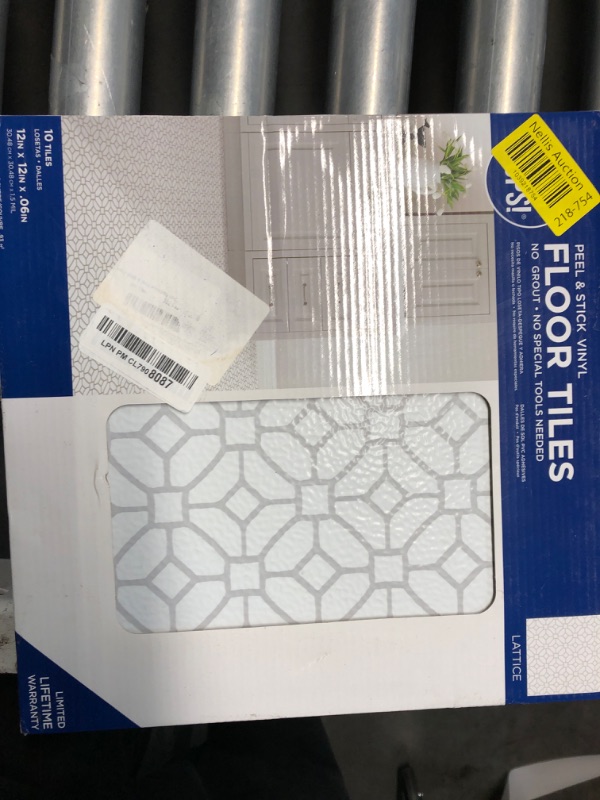 Photo 1 of ** REFERENCE PHOTO ONLY **
FloorPops FP2949 Radiance Peel & Stick Floor Tiles, Blue