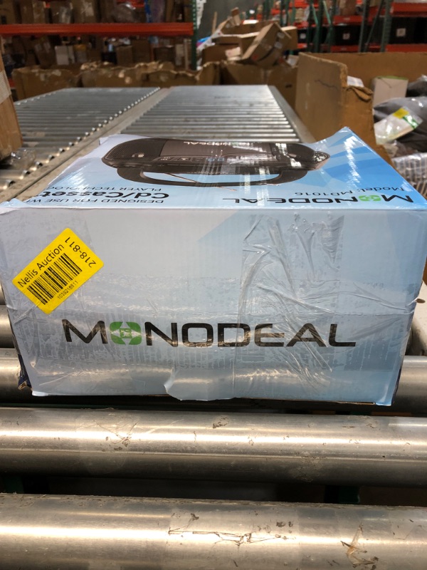 Photo 1 of MONODEAL Boombox CD and Cassette Player Combo,Boom Box CD Player AM FM Radio,Multi-Functional Portable Cassette Tape Player with Bluetooth,Tape Recording,USB/AUX,AC/DC Power,Headphone Jack for Gift