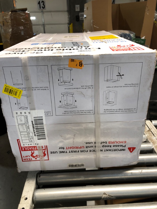 Photo 1 of Gasbye Dual Hose Portable Air Conditioner, [2025 Upgraded] Full DC Inverter Compressor, Energy-Saving 13.6 CEER, Low Noise (45dB), Cools Room up to 500 Sq.Ft., Backlit Remote Control, 14,000BTU, Black