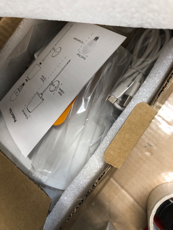 Photo 1 of ***(USED/ UNKNOWN IF MISSING PARTS)***Brightown Battery Operated Wall Sconces Set of 2, Cordless Wall Lights with Rechargeable Bulbs and Remote, 12 Lighting Colors and Dimmable, Battery Powered Wall Lights for Bedroom Living Room, Gold