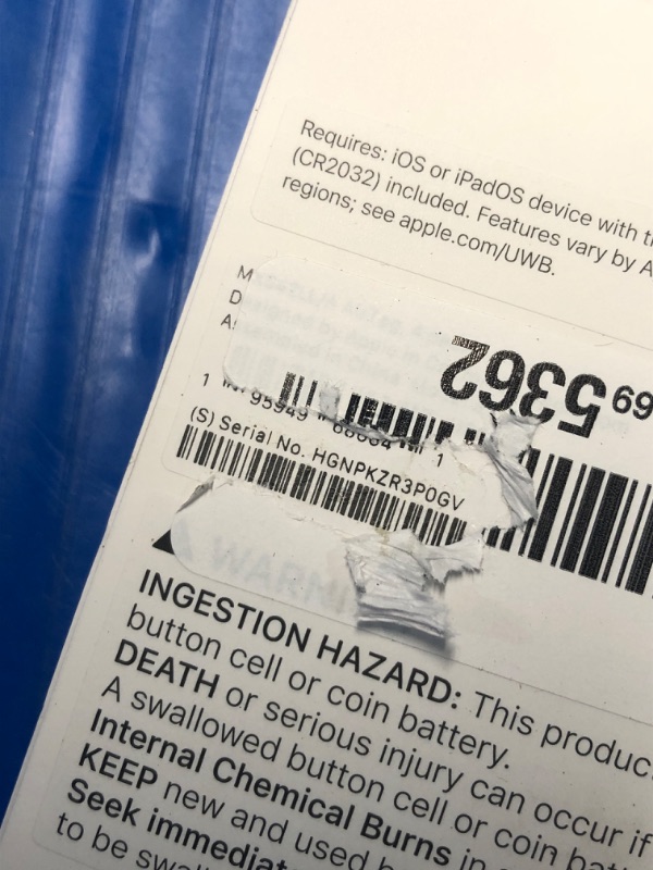 Photo 1 of ***FACTORY SEALED*** Apple AirTag 4 Pack. Keep Track of and find Your Keys, Wallet, Luggage, Backpack, and More. Simple one-tap Set up with iPhone or iPad