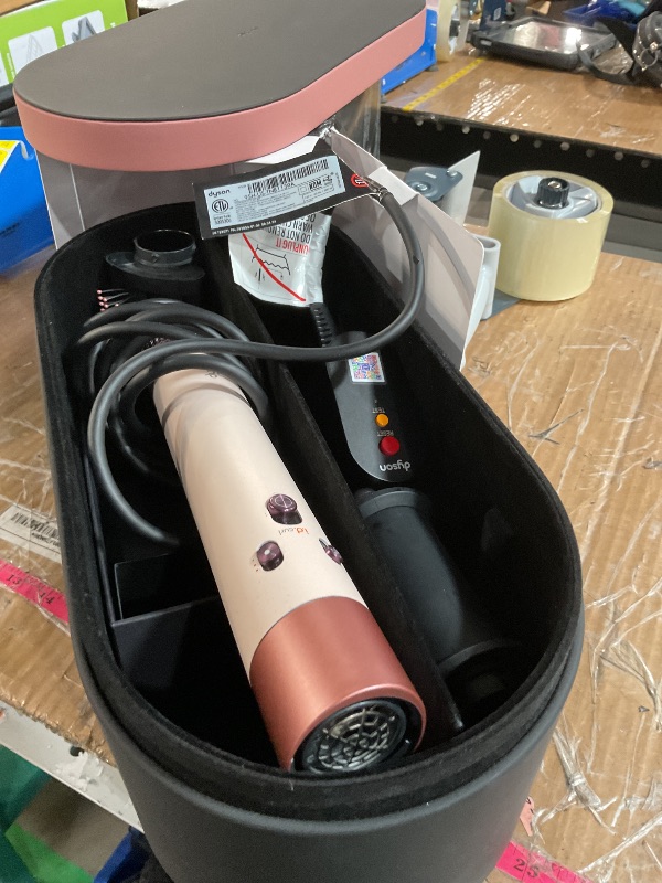 Photo 1 of (PARTS) (NON-FUNCTIONAL) Dyson Airwrap i.d.™ Multi-Styler and Dryer Straight+Wavy in Ceramic Pink and Rose Gold