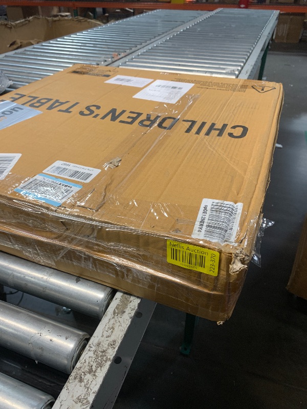 Photo 1 of ***STOCK PHOTO REFERENCE ONLY******PALLET OF BROKEN TV’S/ ELECTRONICS-TRUCK/TRAILER PICKUP ONLY***able only888
Costzon Kids Table and Chair Set, 3 Piece Plastic Children Activity Table for Reading, Drawing, Snack Time, Arts Crafts, Preschool, Kindergarten