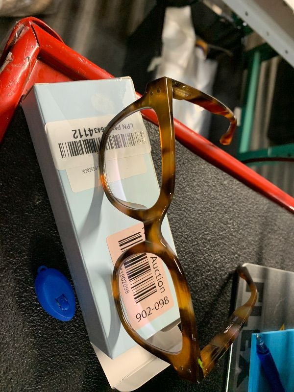 Photo 1 of ***(MISSING CASE)***Gaoye Blue Light Blocking Glasses - Trending Round TR90 Frames, Metal Arms, UV400 Protection - Matching Soft Case