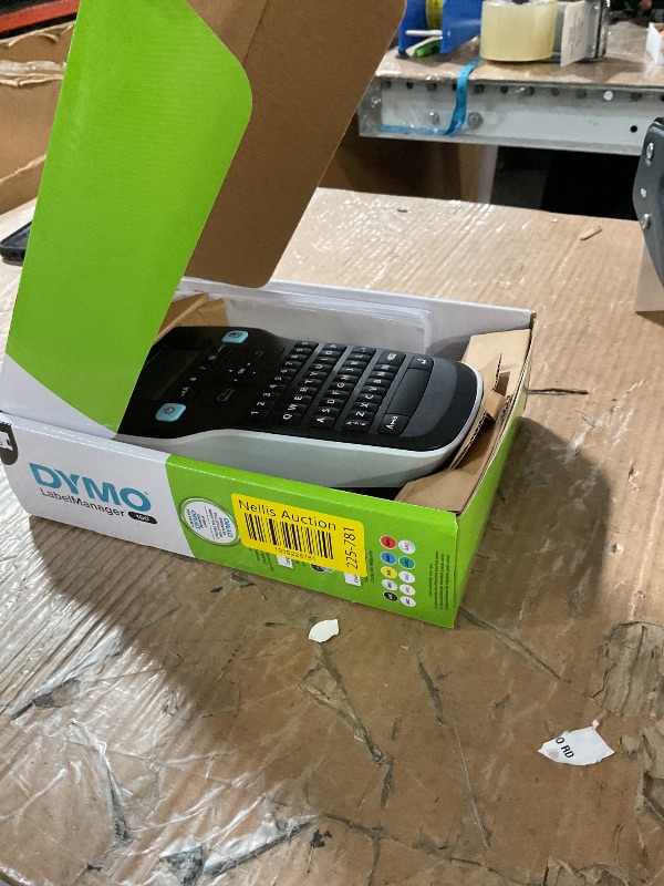 Photo 1 of *****PARTS ONLY****DYMO LabelManager 160 Portable Label Maker Bundle, Easy-to-Use, One-Touch Smart Keys, QWERTY Keyboard, Large Display, For Home & Office Organization, Includes 3 D1 label cassettes
