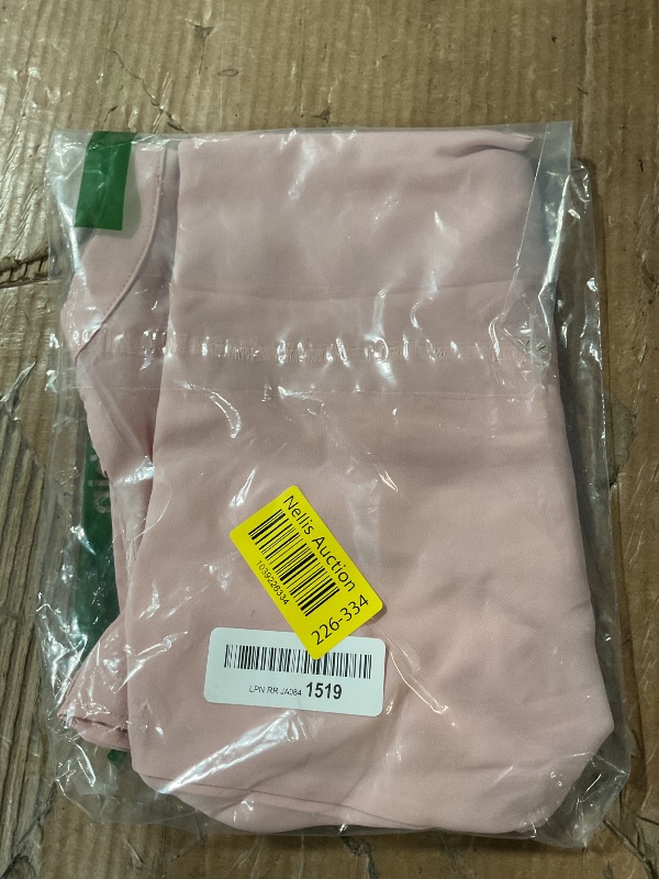 Photo 1 of (shallow, large) Timeson Womens Tops for Interview: Business Casual - Sleeveless Shirts for Women - Womens Blouses for Work Professional Summer Office Attire Ladies Dressy Tanks Chiffon Professional Formal Wear Pink size large