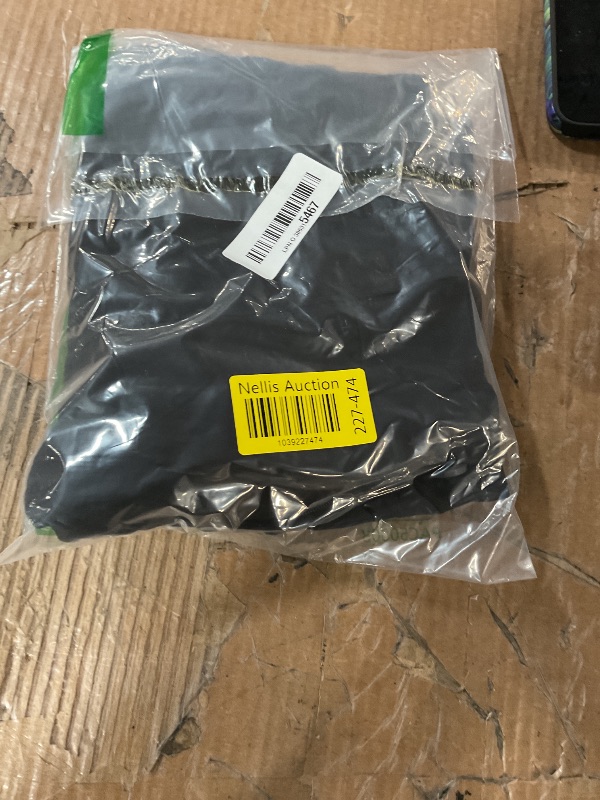 Photo 1 of (8-10) (BAGGED) luvamia Cargo Shorts for Women Casual Summer High Waisted Chino Shorts Ribbed Elastic Waist Utility Pockets Twill Stretch Comfy Short for Women Black Size Medium Fits US 8-10