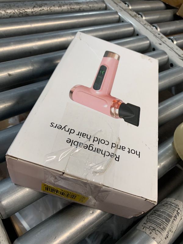 Photo 1 of ***(PARTS ONLY/ NON FUNCTIONAL)***Vikye Cordless Hair Dryer,15000mAh Rechargeable Hair Dryer,3 Adjustable Cold Hot Wind,200W Battery Operated Hair Dryer for Travel Camping