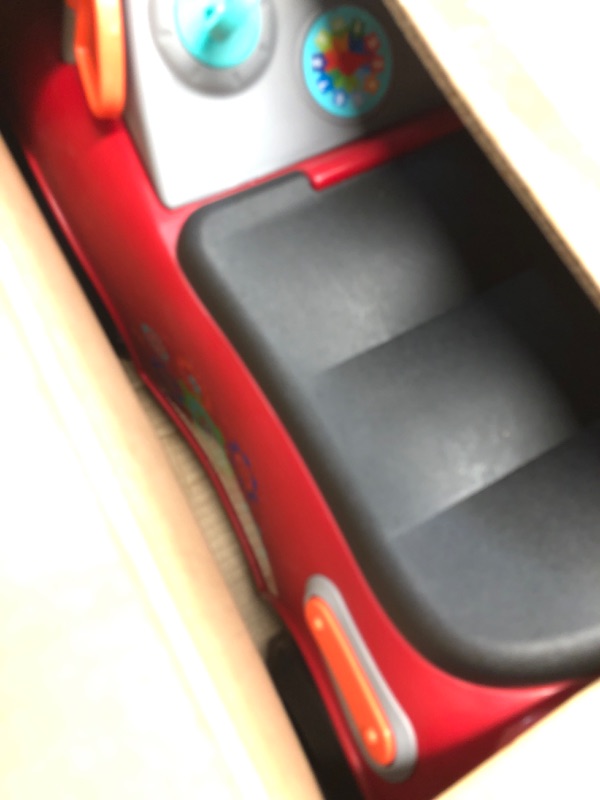 Photo 1 of (used/fair) (dirty) Toddler Car Ride On, Toddler Toys for Ages 1-3, Baby Toys, Radio Flyer Busy Buggy, Red, Sit to Stand Ride On