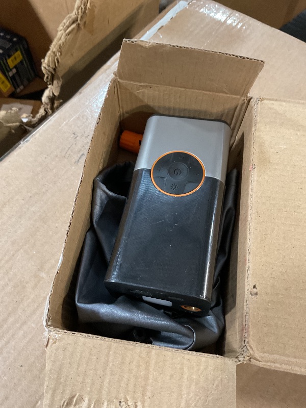 Photo 1 of ***(USED/ UNKNOWN IF MISSING PARTS)***Tire Inflator Portable Air Compressor, 150PSI & 2X Faster Air Compressor with Digital Pressure Gauge, Portable Air Pump for Car, Motorcycle, Bicycle and Ball