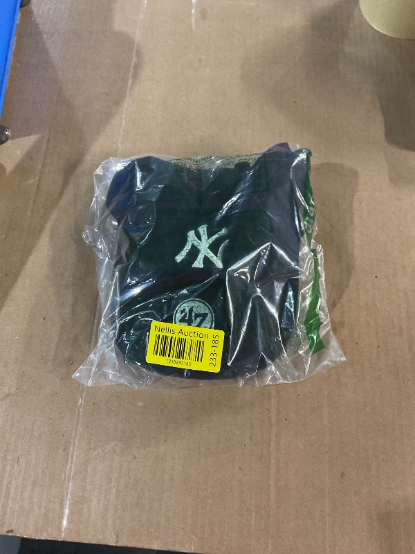 Photo 1 of '47 MLB New York Yankees Brand Clean Up Adjustable Cap, One Size, Black