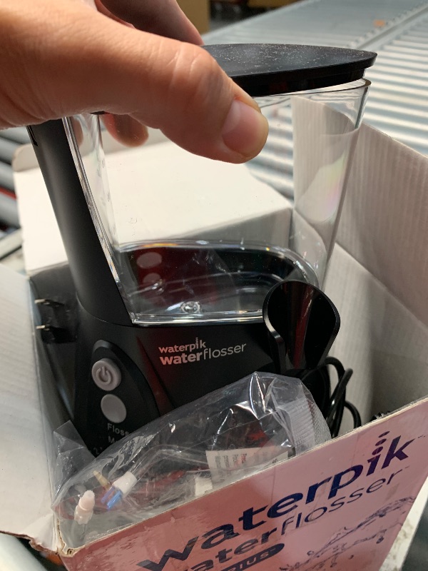 Photo 1 of (used)(see images) Waterpik Aquarius Water Flosser For Teeth Cleaning, Gums, Braces, Dental Care, Electric Power With 10 Settings