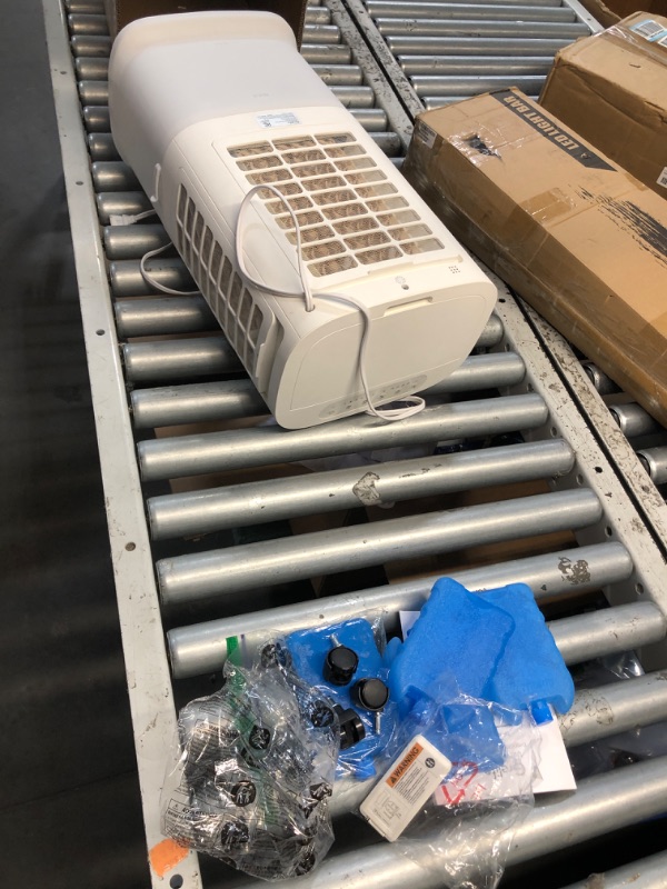 Photo 1 of (PARTS) (FAN IS NON-FUNCTIONAL) Grelife Portable Evaporative Air Cooler, 3-IN-1 Air Cooler Cooling Fan with Remote Control, 8H Timer, 4 Ice Packs, 6.5L Water Tank, 3 Modes, 3 Speeds, Personal Swamp Cooler for Bedroom