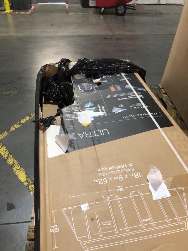 Photo 1 of ***TRUCK/ TRAILER PICKUP*** Intex 18' x 9' x 52" Ultra XTR Rectangular Frame Swimming Pool Set with Pump - Above Ground Backyard Large Rectangle Pool with 45-Inch Deep Water