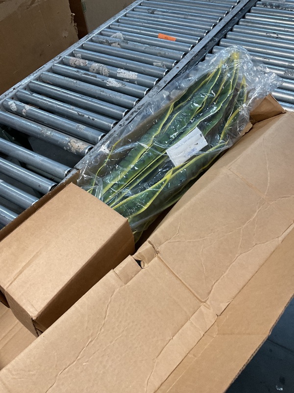 Photo 1 of ***(HEAVILY USED/ MINOR DAMAGE)***38” Sansevieria Artificial Plant Snake Plant