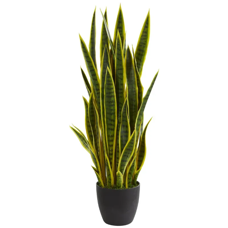 Photo 1 of ***(HEAVILY USED/ MINOR DAMAGE)***38” Sansevieria Artificial Plant Snake Plant