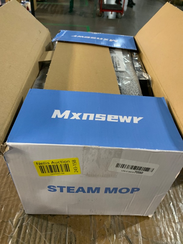 Photo 1 of (unknown if complete) Steam Mop - All-in-one Powerful Handheld Steam Cleaner Detachable Floor Steamer with 11 Accessories, MultiPurpose