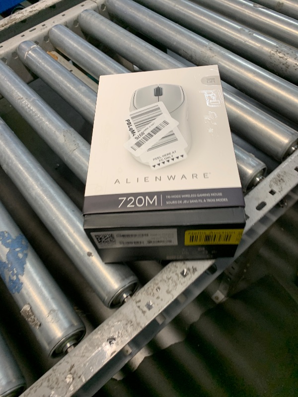 Photo 1 of Alienware AW610M Tri-Mode Wireless Gaming Mouse - 2.4GHz Wireless - Lunar Light