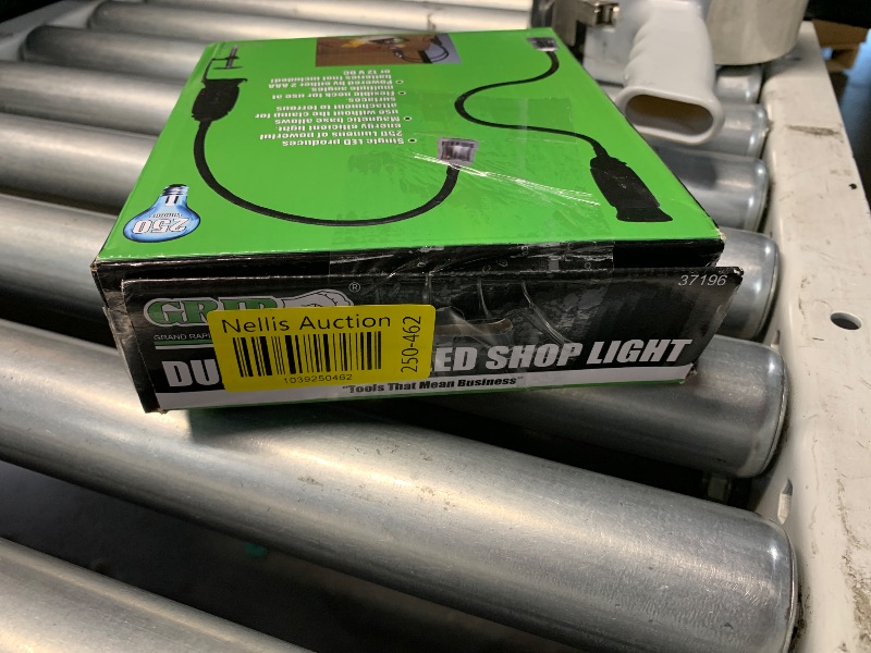 Photo 1 of ***(MISSING PARTS)***Grip Dual Power LED Shop Light - Gooseneck and Magnetic Base, 250 Lumens - Work Bench, Auto Repairing, Grill Light, Inspection