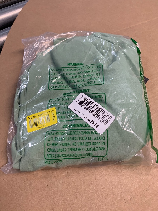 Photo 1 of (SIZE 150) (BAGGED) Haloumoning Girls Cold Shoulder Dress A-line Asymmetrical Chiffon Junior Bridesmaid Birthday Party Dress Green, size 150