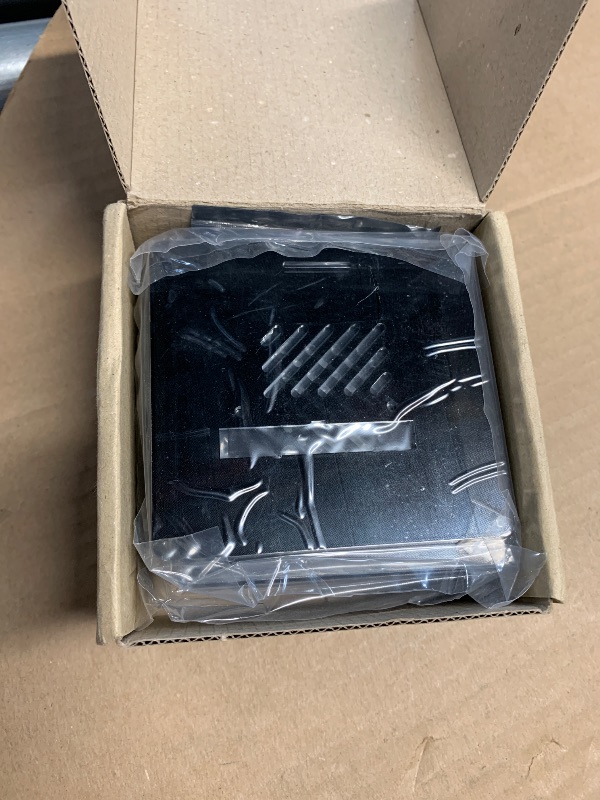 Photo 1 of (SMALL) (PARTIAL SET) ElectroCookie Raspberry Pi 5 Case, Aluminum Mini Tower Case with M.2 NVMe SSD PCIe HAT and Active RGB Lighting Cooler (Black)