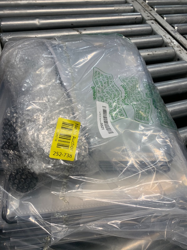 Photo 1 of ***(USED/ UNKNOWN IF MISSING PARTS)***SONGMICS 20 Panels Pet Playpen with Floor, Small Animal Playpen, Pet Fence Indoor, DIY Plastic Enclosure for Guinea Pigs, Bunny, Hamsters, Hedgehogs, 49.2 x 24.8 x 16.5 Inches, White ULPC001W01
