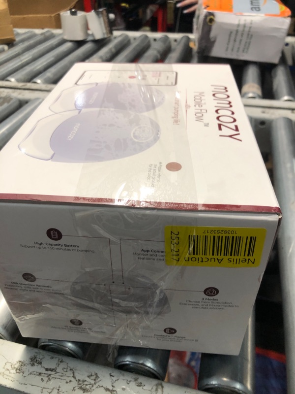 Photo 1 of ***(PARTS ONLY/ MISSING PARTS/ NON FUNCTIONAL)***Momcozy Breast Pump Hospital-Grade, Hands Free Breast Pump App with Leak-Proof DoubleFit Flange, Personalized Multi-Modes & 15 Levels, 2 Count